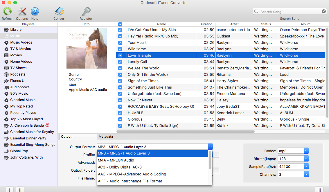 mp3 music converter for mac