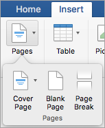 remove page from word for mac